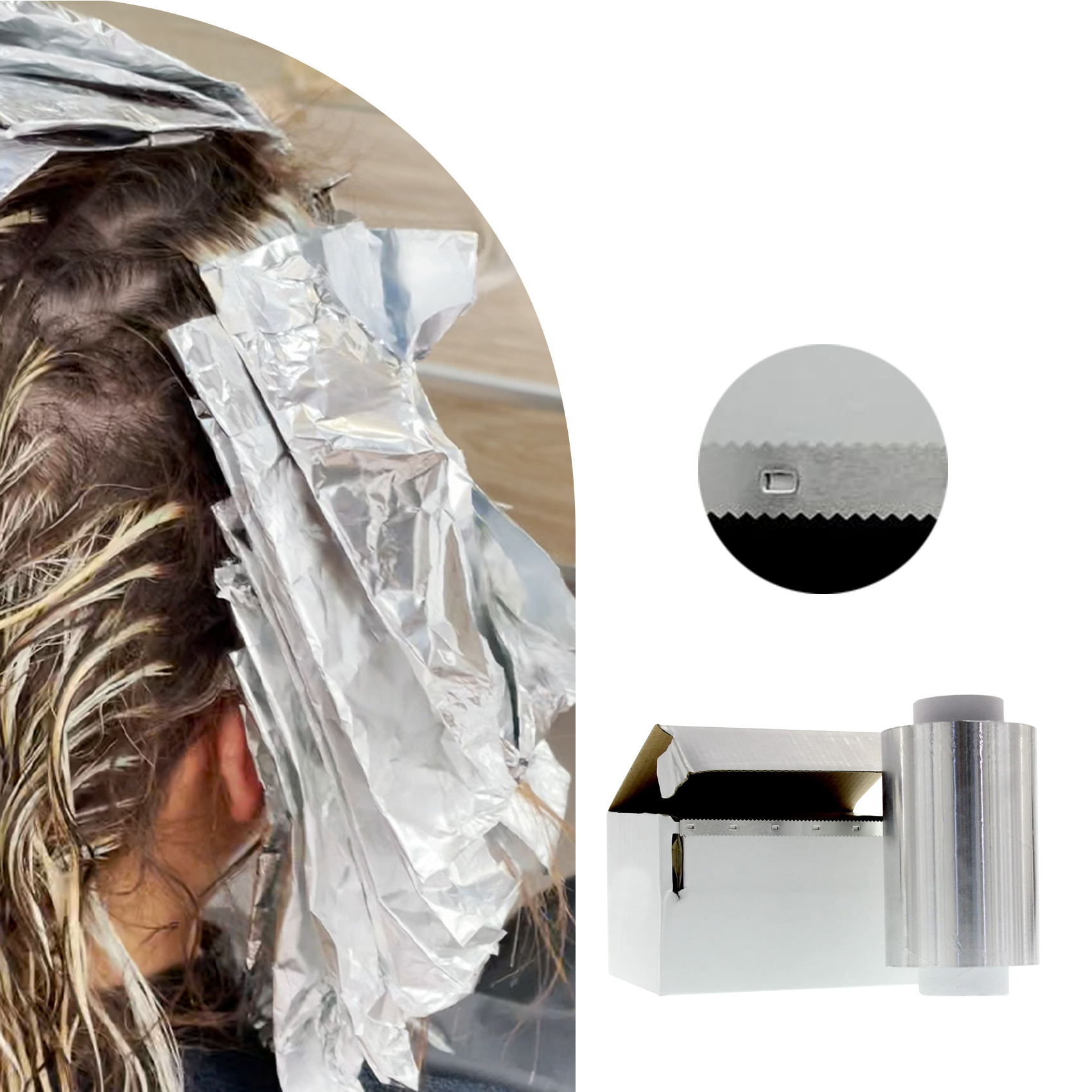 Aluminium Folie 15mu 12CMx250M - Afbeelding 4