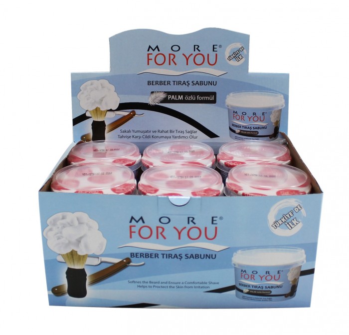 More For You Shaving Soap in Bowl 140g - Afbeelding 2