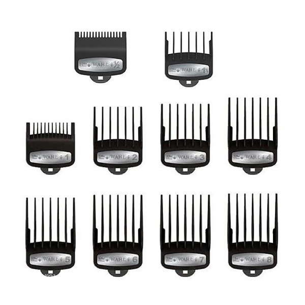 Wahl Opzetkamset Premium Box Nr. 0.5 t/m 8 (1,5-25mm) 10 Stuks - Afbeelding 2