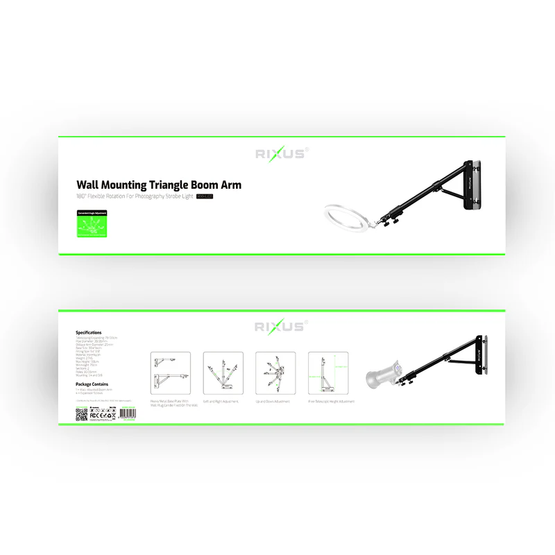 Rixus Wandhouder Voor Ring Light - Afbeelding 4