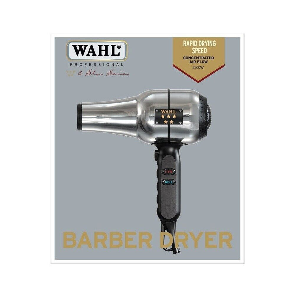 Wahl 5-Star Barber Dryer Metal 2200w - Afbeelding 4
