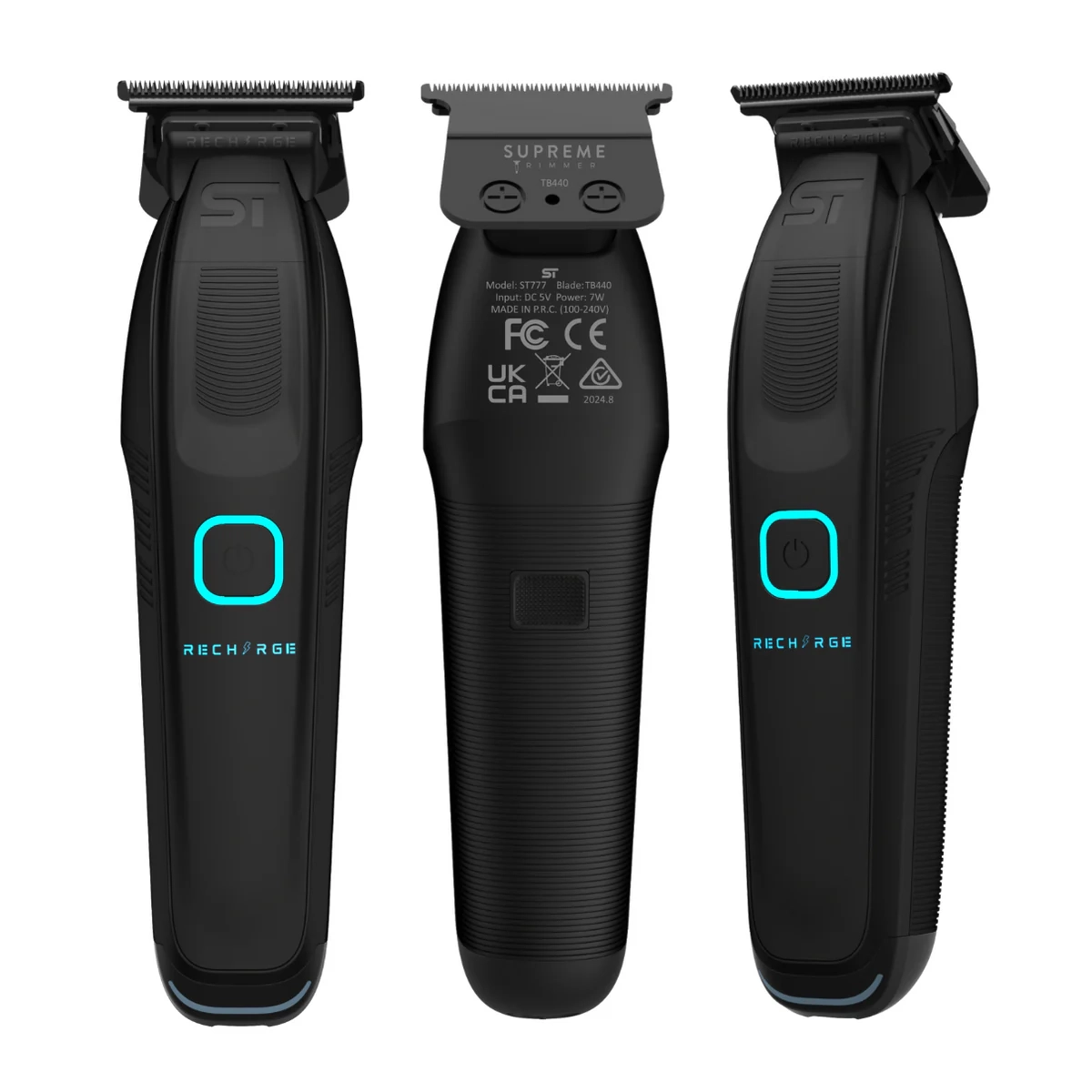 Supreme Recharge Trimmer Black - Precision Blade - Afbeelding 2