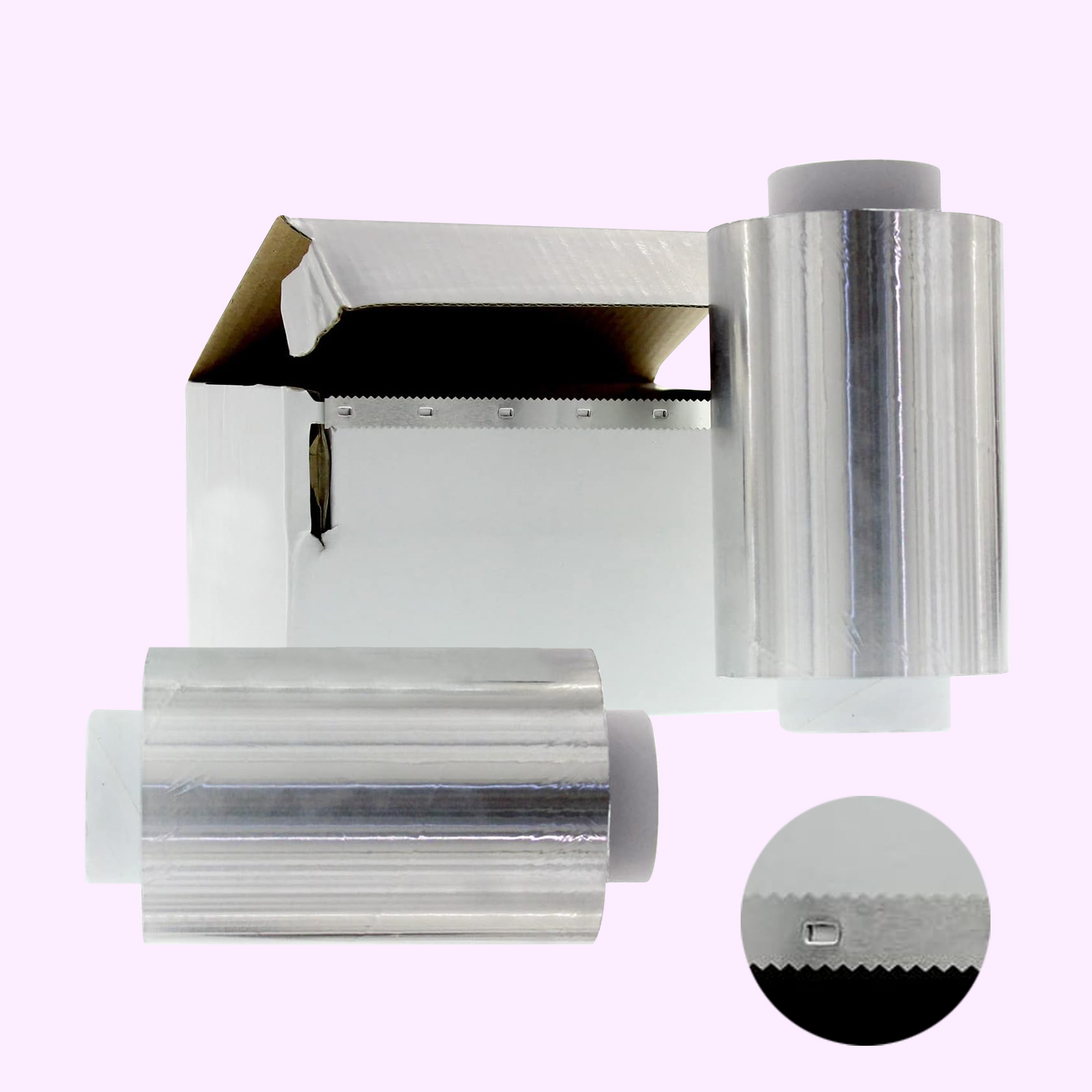 Aluminium Folie 15mu 12CMx250M - Afbeelding 3